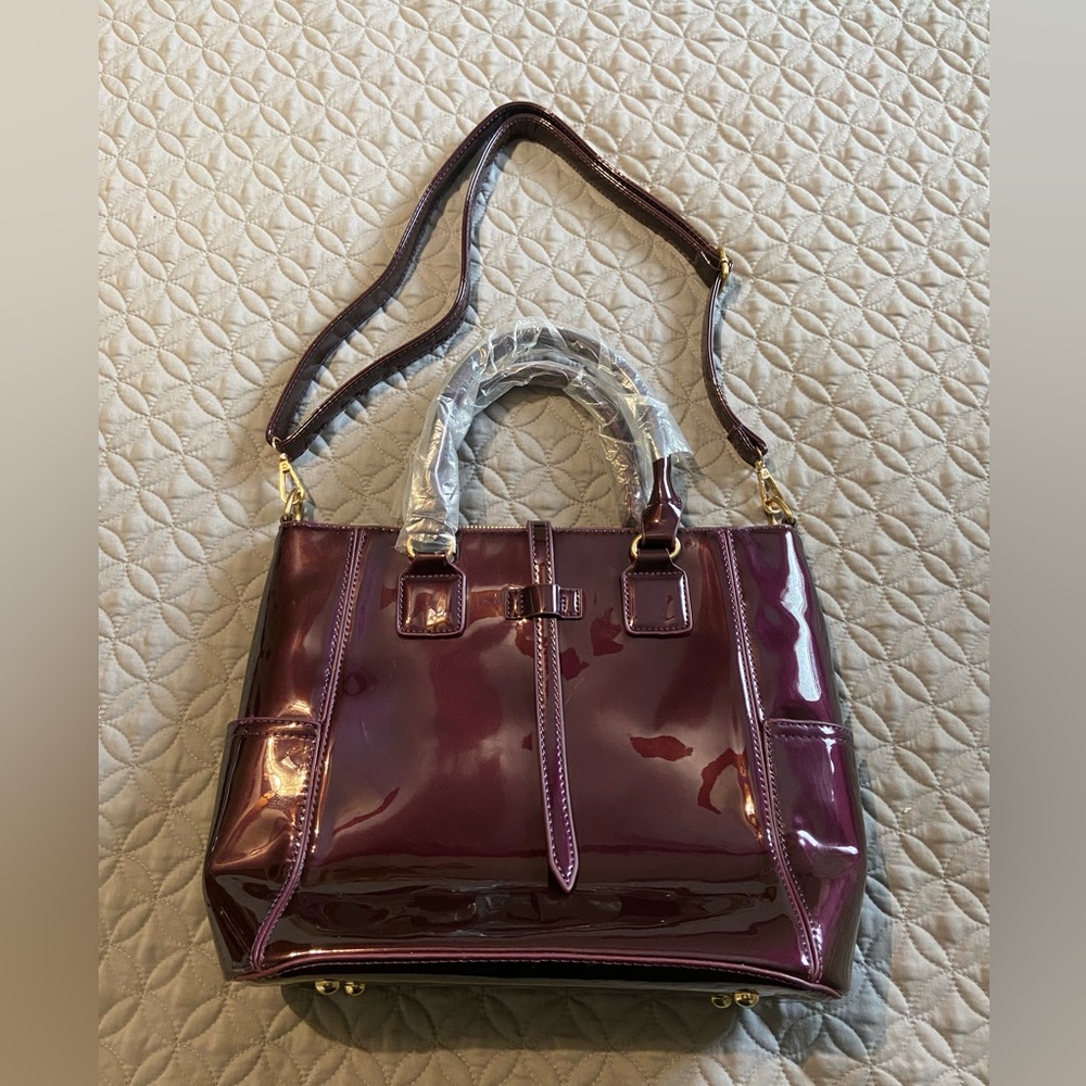 Purple purse